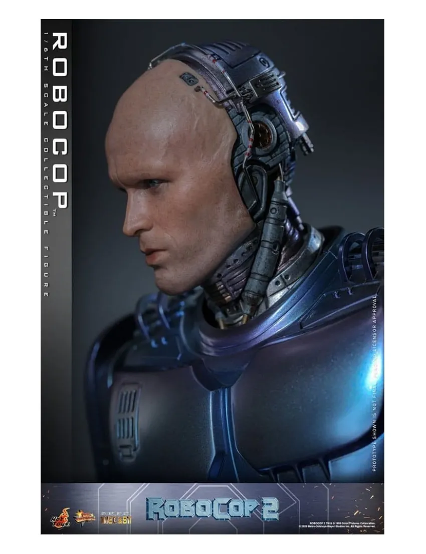 Hot Toys Movie Masterpiece Robocop 2 Robocop 1/6 Scale Collectible Figure