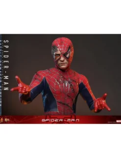 Hot Toys Movie Masterpiece Spider-Man Spider-Man Battle Damaged Version 1/6 Scale Collectible Figure