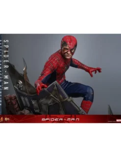 Hot Toys Movie Masterpiece Spider-Man Spider-Man Battle Damaged Version 1/6 Scale Collectible Figure
