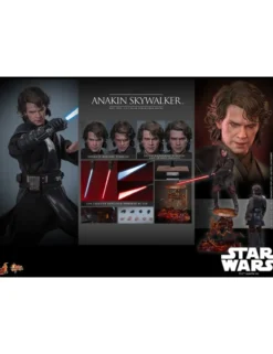 Hot Toys Movie Masterpiece Star Wars Revenge of the Sith Anakin Skywalker 1/6 Scale Collectible Figure