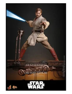 Hot Toys Movie Masterpiece Star Wars Revenge of the Sith Obi-Wan Kenobi Mustafar 1/6 Scale Collectible Figure