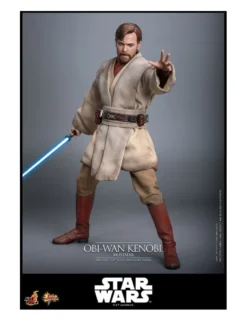 Hot Toys Movie Masterpiece Star Wars Revenge of the Sith Obi-Wan Kenobi Mustafar 1/6 Scale Collectible Figure