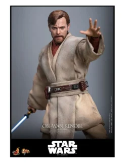Hot Toys Movie Masterpiece Star Wars Revenge of the Sith Obi-Wan Kenobi Mustafar 1/6 Scale Collectible Figure