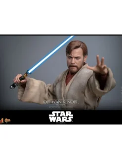 Hot Toys Movie Masterpiece Star Wars Revenge of the Sith Obi-Wan Kenobi Mustafar 1/6 Scale Collectible Figure