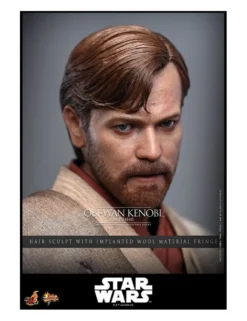 Hot Toys Movie Masterpiece Star Wars Revenge of the Sith Obi-Wan Kenobi Mustafar 1/6 Scale Collectible Figure