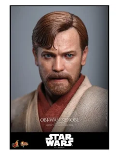 Hot Toys Movie Masterpiece Star Wars Revenge of the Sith Obi-Wan Kenobi Mustafar 1/6 Scale Collectible Figure