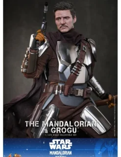 Hot Toys Movie Masterpiece Star Wars The Mandalorian and Grogu 1/6 Scale Collectible Figure
