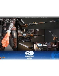 Hot Toys Movie Masterpiece Star Wars The Mandalorian and Grogu 1/6 Scale Collectible Figure