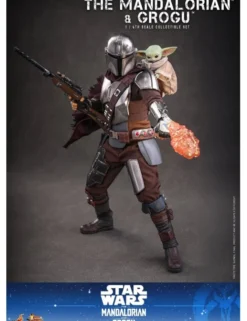Hot Toys Movie Masterpiece Star Wars The Mandalorian and Grogu 1/6 Scale Collectible Figure