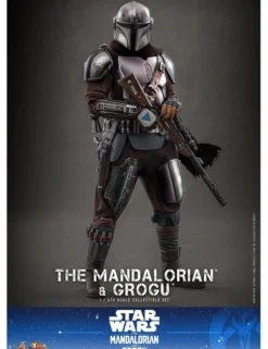 Hot Toys Movie Masterpiece Star Wars The Mandalorian and Grogu 1/6 Scale Collectible Figure