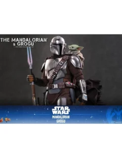 Hot Toys Movie Masterpiece Star Wars The Mandalorian and Grogu 1/6 Scale Collectible Figure