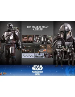 Hot Toys Movie Masterpiece Star Wars The Mandalorian and Grogu 1/6 Scale Collectible Figure