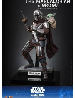 Hot Toys Movie Masterpiece Star Wars The Mandalorian and Grogu 1/6 Scale Collectible Figure