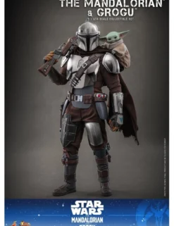 Hot Toys Movie Masterpiece Star Wars The Mandalorian and Grogu 1/6 Scale Collectible Figure