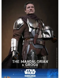 Hot Toys Movie Masterpiece Star Wars The Mandalorian and Grogu 1/6 Scale Collectible Figure