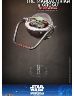 Hot Toys Movie Masterpiece Star Wars The Mandalorian and Grogu 1/6 Scale Collectible Figure Deluxe Version