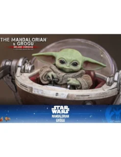Hot Toys Movie Masterpiece Star Wars The Mandalorian and Grogu 1/6 Scale Collectible Figure Deluxe Version
