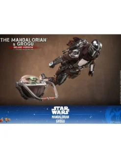 Hot Toys Movie Masterpiece Star Wars The Mandalorian and Grogu 1/6 Scale Collectible Figure Deluxe Version