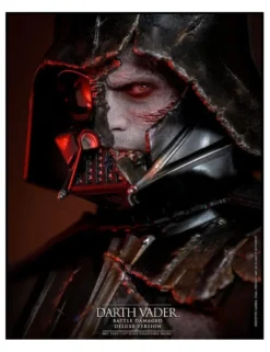 Hot Toys Star Wars Darth Vader Battle Damaged 1/6 Scale Collectible Figure Deluxe Version