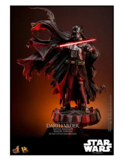 Hot Toys Star Wars Darth Vader Battle Damaged 1/6 Scale Collectible Figure Deluxe Version