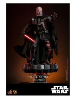Hot Toys Star Wars Darth Vader Battle Damaged 1/6 Scale Collectible Figure Deluxe Version