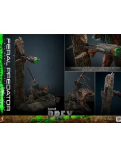 Hot Toys Television Masterpiece Prey Feral Predator Battle Damaged Version 1/6 Scale Collectible Figure