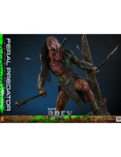 Hot Toys Television Masterpiece Prey Feral Predator Battle Damaged Version 1/6 Scale Collectible Figure
