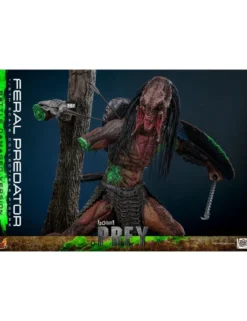 Hot Toys Television Masterpiece Prey Feral Predator Battle Damaged Version 1/6 Scale Collectible Figure