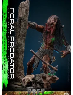 Hot Toys Television Masterpiece Prey Feral Predator Battle Damaged Version 1/6 Scale Collectible Figure