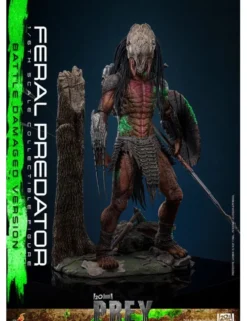 Hot Toys Television Masterpiece Prey Feral Predator Battle Damaged Version 1/6 Scale Collectible Figure