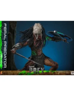 Hot Toys Television Masterpiece Prey Feral Predator Battle Damaged Version 1/6 Scale Collectible Figure