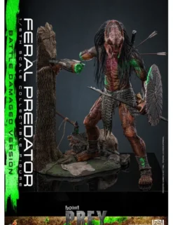 Hot Toys Television Masterpiece Prey Feral Predator Battle Damaged Version 1/6 Scale Collectible Figure