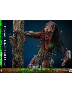 Hot Toys Television Masterpiece Prey Feral Predator Battle Damaged Version 1/6 Scale Collectible Figure