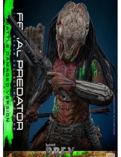 Hot Toys Television Masterpiece Prey Feral Predator Battle Damaged Version 1/6 Scale Collectible Figure
