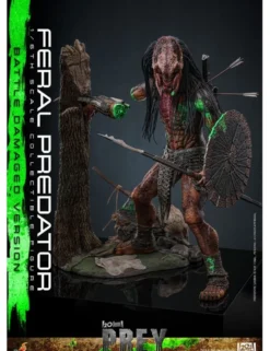 Hot Toys Television Masterpiece Prey Feral Predator Battle Damaged Version 1/6 Scale Collectible Figure