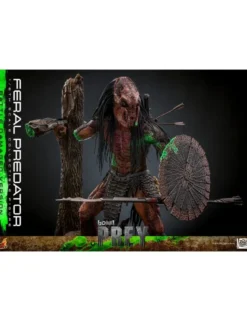 Hot Toys Television Masterpiece Prey Feral Predator Battle Damaged Version 1/6 Scale Collectible Figure