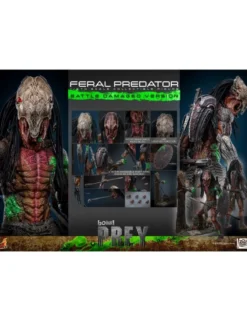 Hot Toys Television Masterpiece Prey Feral Predator Battle Damaged Version 1/6 Scale Collectible Figure