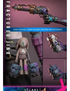 Hot Toys Television Masterpiece Arcane Fractured Jinx 1/6 Scale Collectible Figure