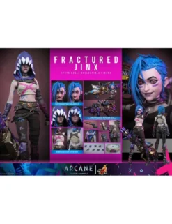 Hot Toys Television Masterpiece Arcane Fractured Jinx 1/6 Scale Collectible Figure