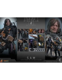 Hot Toys Videogame Masterpiece Death Stranding 2: On The Beach Sam Porter Bridges 1/6 Scale Collectible Figure