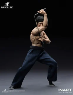 InArt Action Bruce Lee Kung Fu Outfit Version 1/12 Scale Action Figure