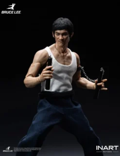 InArt Action Bruce Lee Kung Fu Outfit Version 1/12 Scale Action Figure