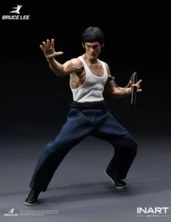 InArt Action Bruce Lee Kung Fu Outfit Version 1/12 Scale Action Figure