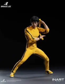 InArt Action Bruce Lee Yellow Jumpsuit Version 1/12 Scale Action Figure