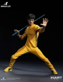 InArt Action Bruce Lee Yellow Jumpsuit Version 1/12 Scale Action Figure