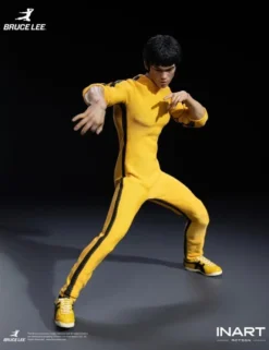 InArt Action Bruce Lee Yellow Jumpsuit Version 1/12 Scale Action Figure