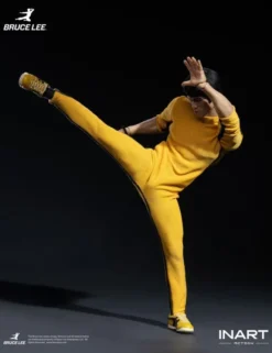 InArt Action Bruce Lee Yellow Jumpsuit Version 1/12 Scale Action Figure