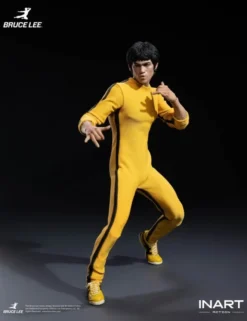 InArt Action Bruce Lee Yellow Jumpsuit Version 1/12 Scale Action Figure