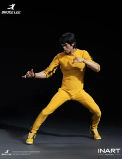 InArt Action Bruce Lee Yellow Jumpsuit Version 1/12 Scale Action Figure