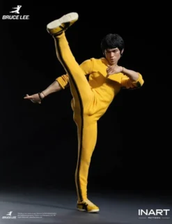 InArt Action Bruce Lee Yellow Jumpsuit Version 1/12 Scale Action Figure